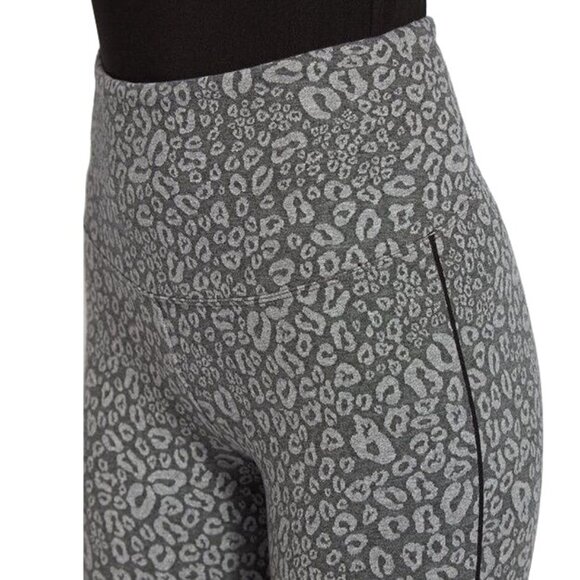 NEW‎ Lyssé Jacquard Leggings High Waisted Sculpting Fit, Charcoal Tabby, Size S - Picture 4 of 14